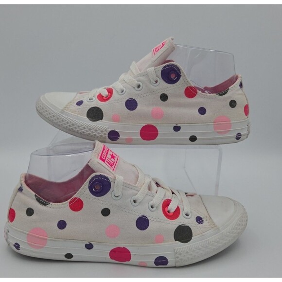 Converse All-Star Polka Dot Women’s 7 / Men’s 5 Fashion Shoes Sneakers EU 37.5 - Picture 1 of 9